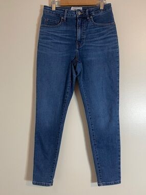 Everlane Jeans Womens 26 Blue The Curvy High-Rise Skinny Crop Indie Normcore